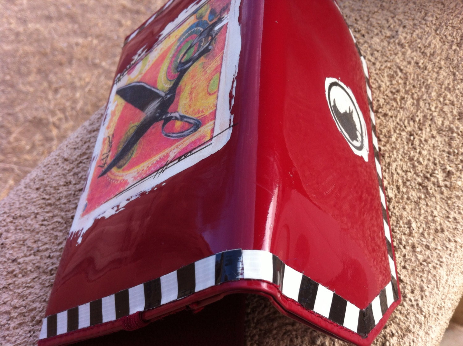 Hand Painted Manicure Case by Jenny Berry for DANG Brooklyn