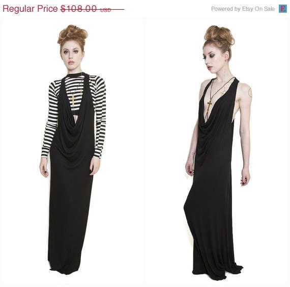 10 OFF SALE BABOOSHKA Low Cowl Maxi Dress