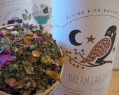 dream catcher tea, made with organic herbs tea for dreamers