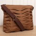 Tote Crossbody Bag Sling Style in Tan Camel