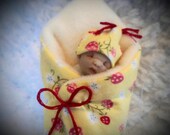 OOAK Baby Miniature Lovinclaydolls Doll Lovin Clay Dolls Sculpt Sculpted Lisa Haldeman