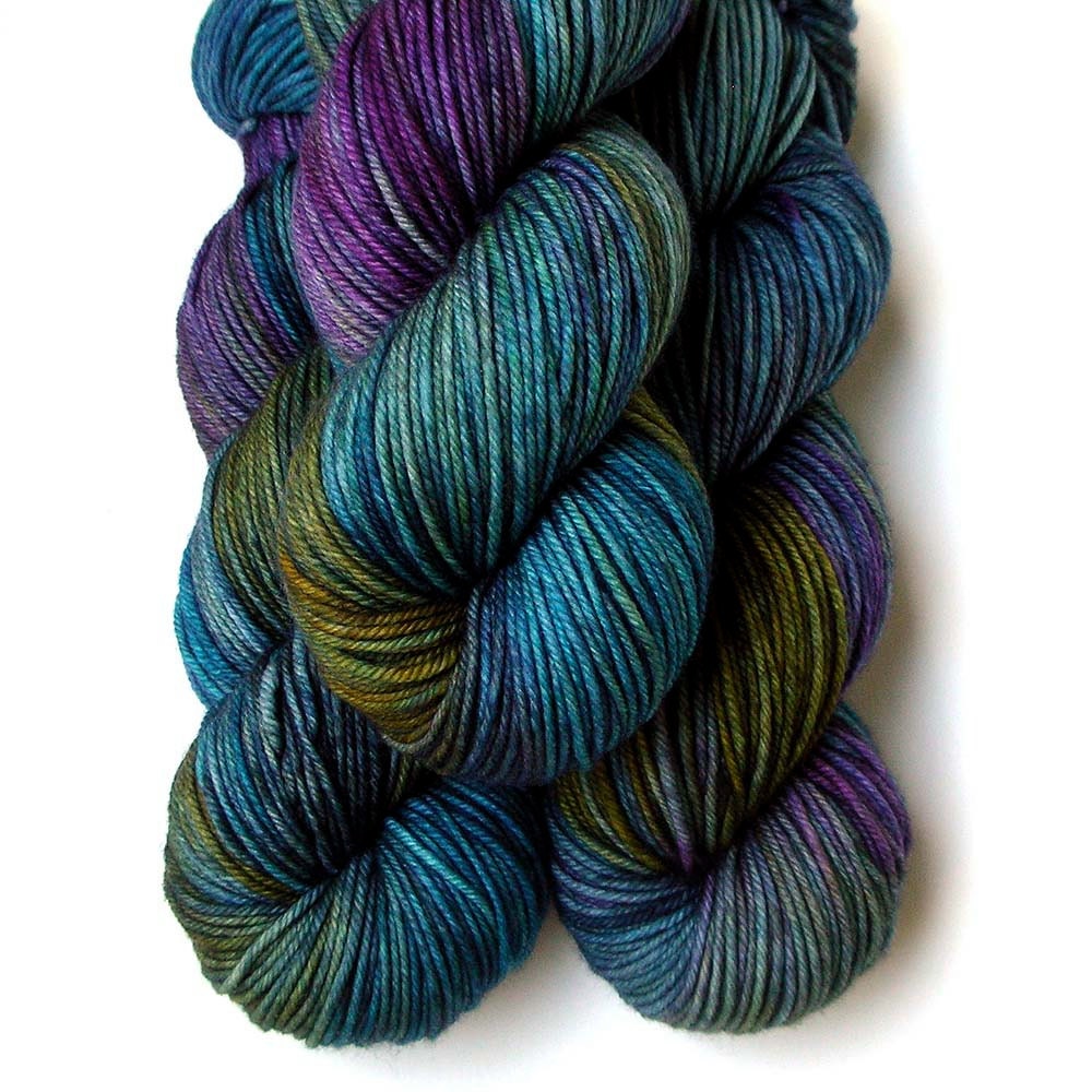 MCN DK Handdyed Yarn - Water Garden, 230 yards