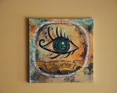 The Magic Eye - Carnivale II -  Mixed Media Art