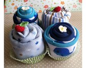 Onesies and Wash cloth Cupcakes