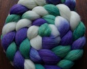 Princess and the Frog Inspired Spinning Fiber Corriedale