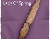 Lady Of Spring Prim Cedar Wood Athame OOAK