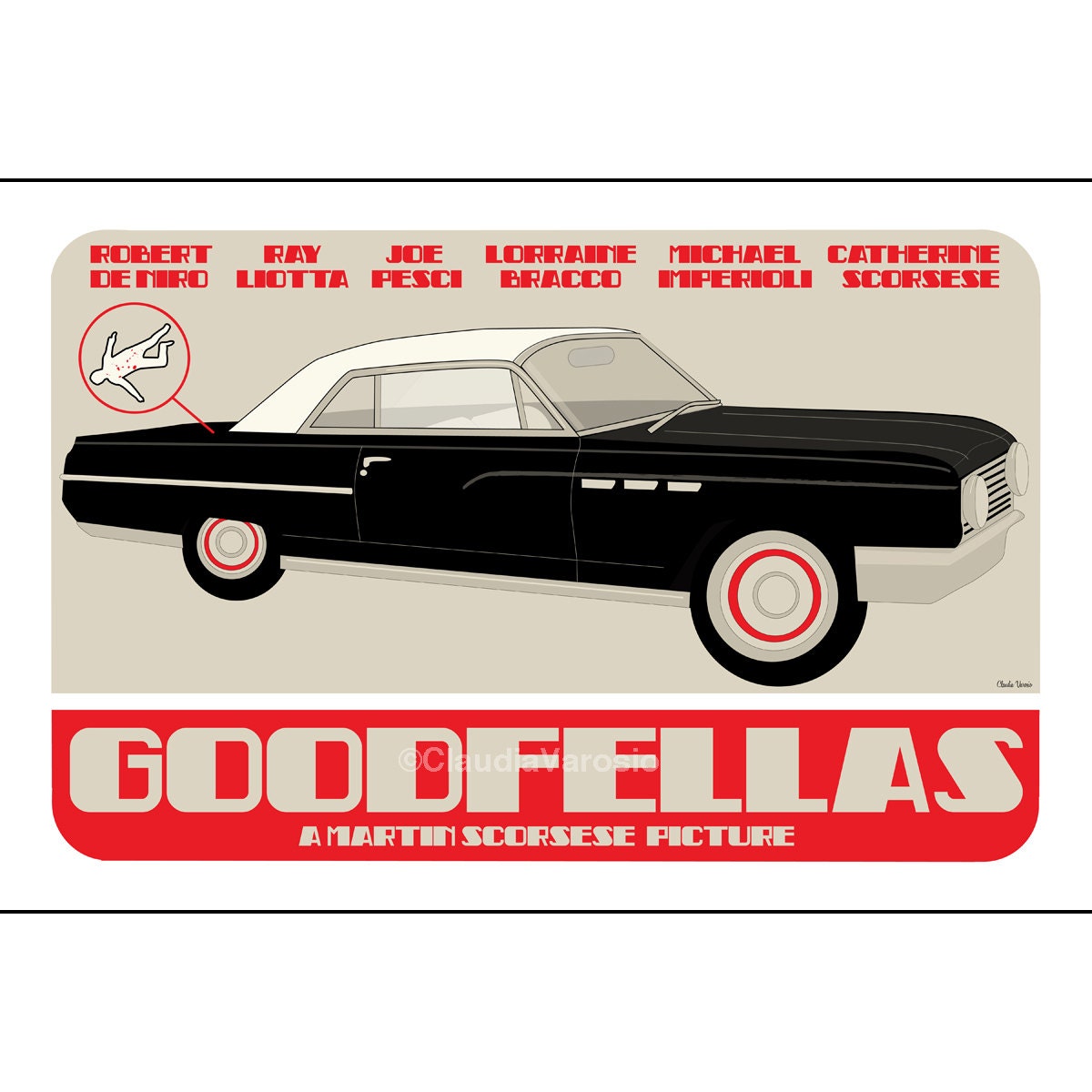 Goodfellas 18x12 inches movie poster
