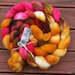 how insensitive. hand dyed new zealand perendale. 4.4oz./124g