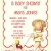 Vintage Irmi Baby Carraige Shower or Birthday Invitation Customized Printable Digital File