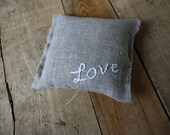 Love linen lavender pillow sachet