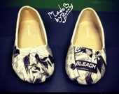 Made to Order Custom Flats shoes - Anime / Manga / Comic Boook / Video Game / and More