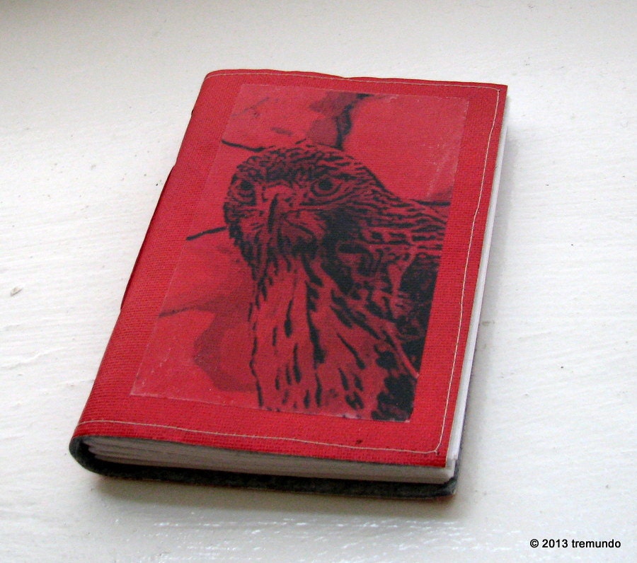 watchful hawk blank journal