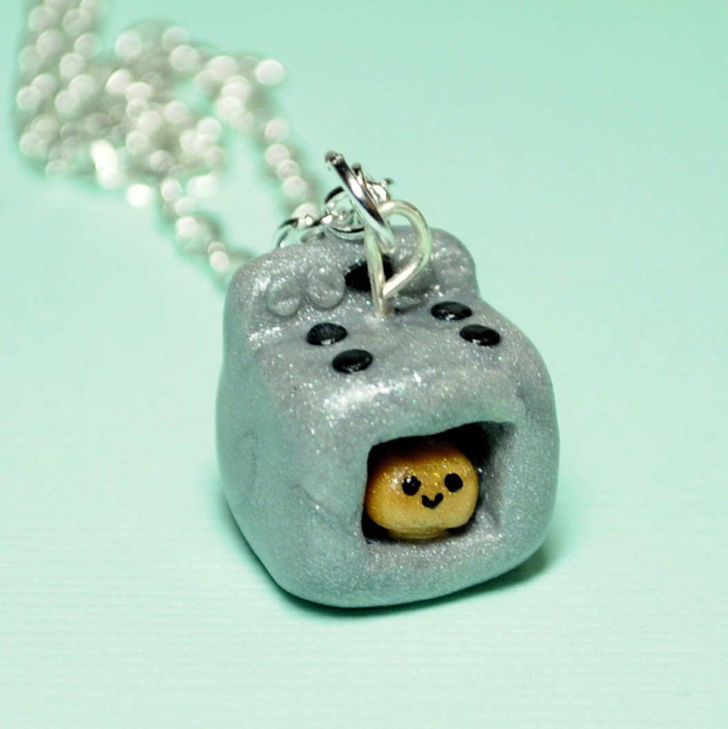 Pregnancy Bun in the Oven Charm Necklace