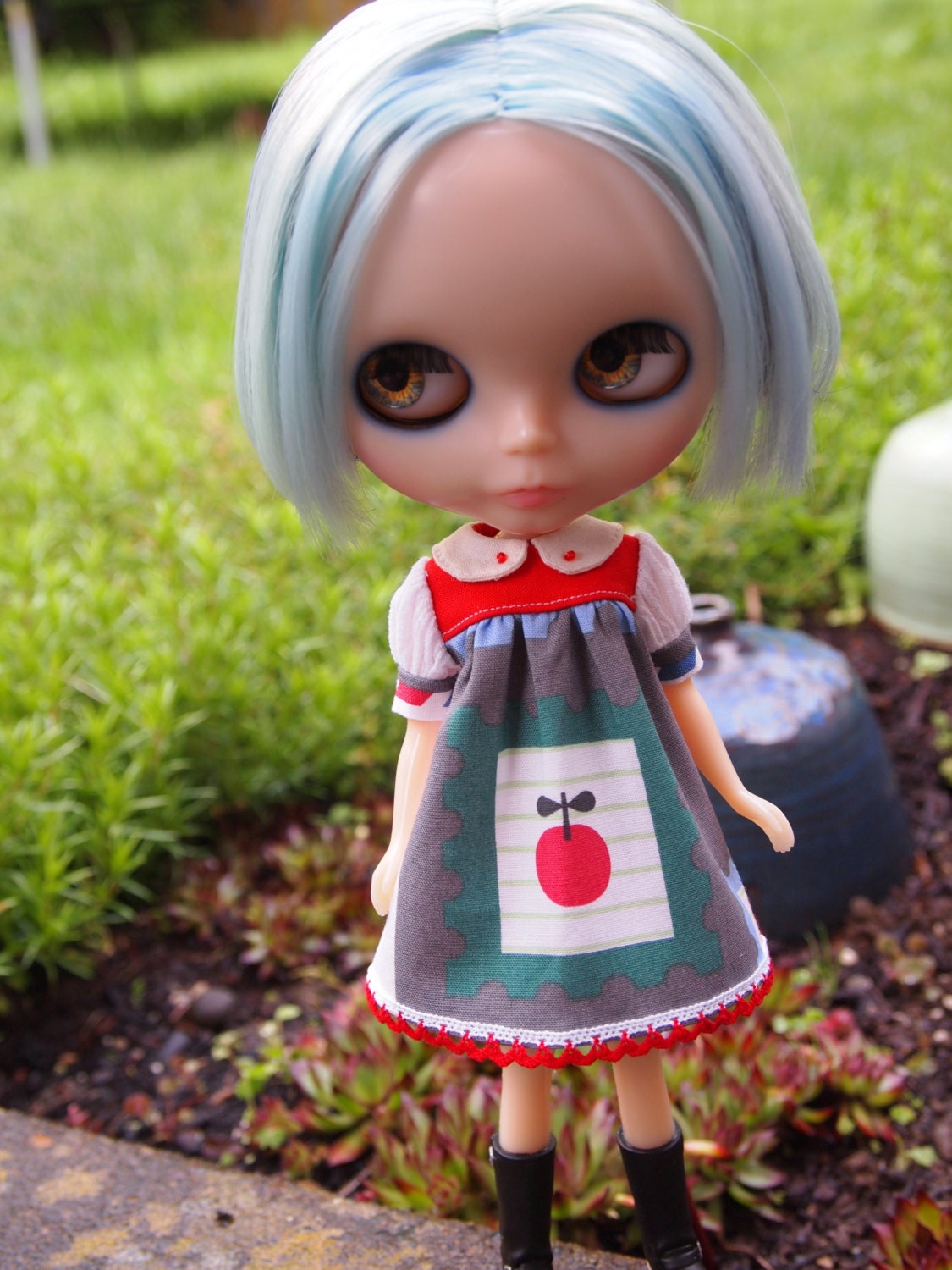 Baby Doll Dress - Apple Gram