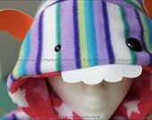 Derpy Pink & Purple Stars and Stripes Monster Scoodie
