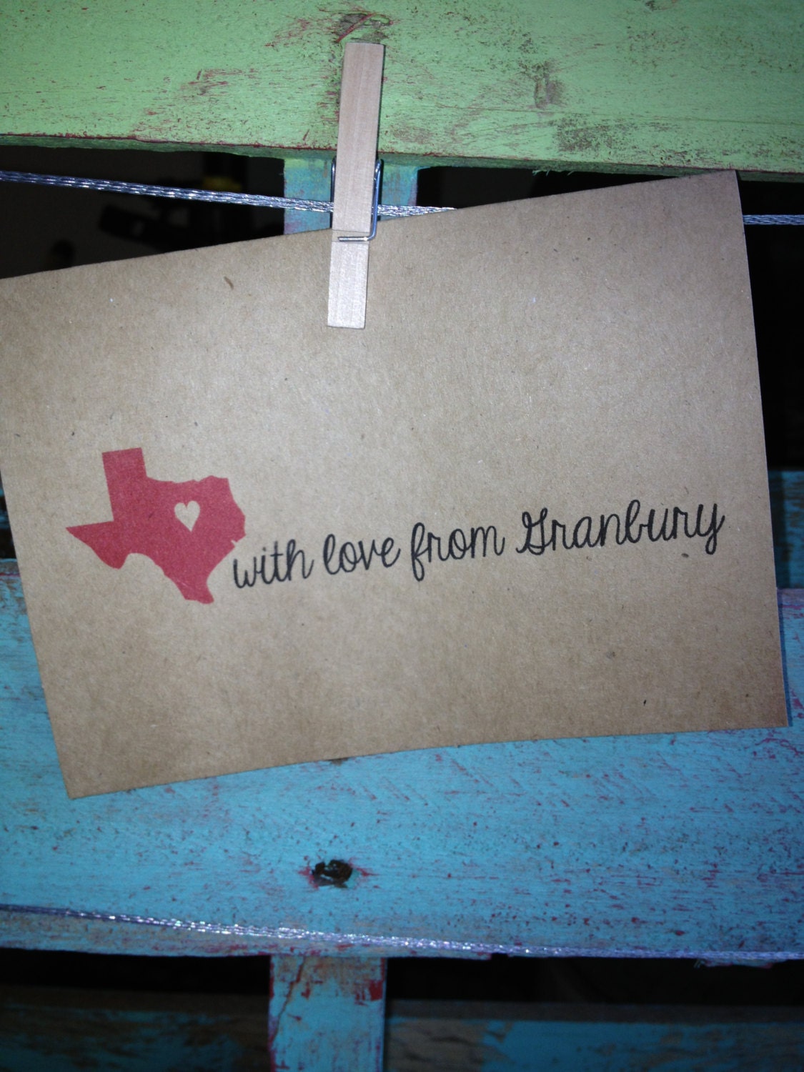 Texas State Notecards - set of 10
