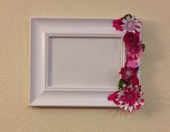 Floral Embellished Wood Frame 5x7 Il_570xn