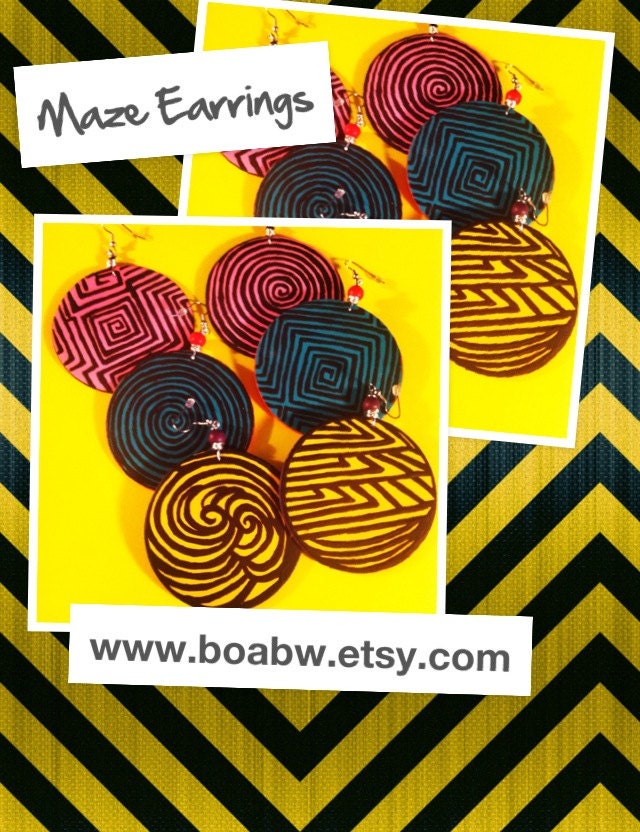 Maze Earrings