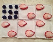 Mimi's Felt Food - NEW Patriotic cake