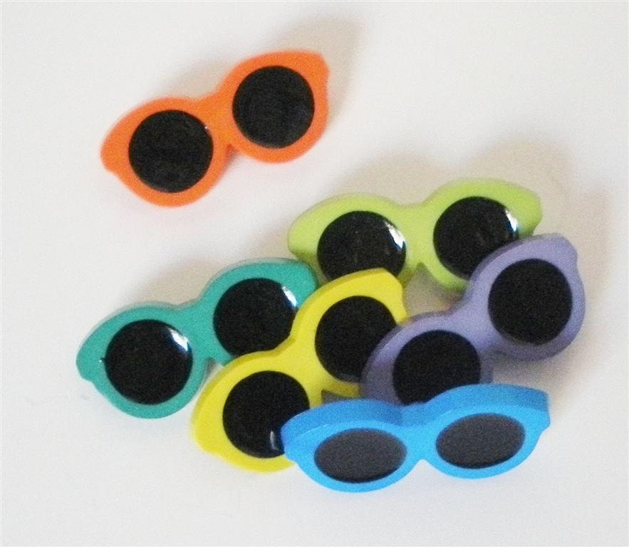 Shades or Sunglasses Buttons by Buttons Galore
