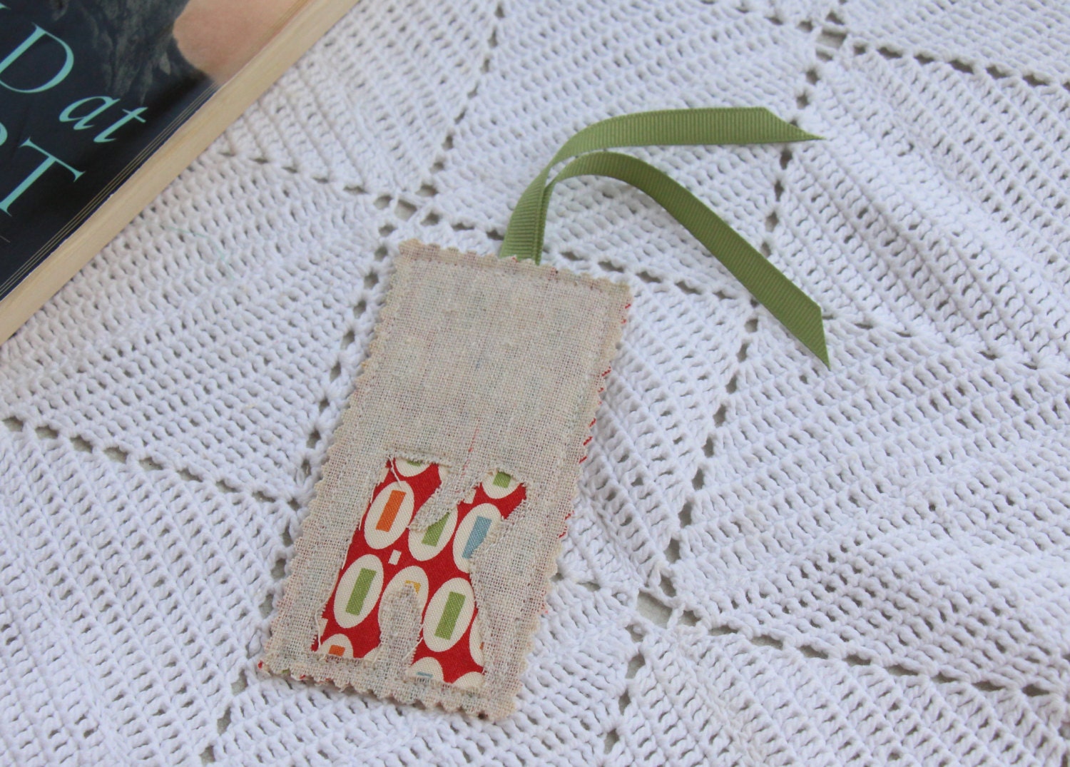 Monogrammed Bookmark - Initial K - Letter K