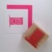 Carve Your Initials into a Tree with Special Date Personalized Rubber Stamp