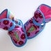 Grab Bag Bargain 1 - Bright Cotton Corduroy Booties, Etsy boots, slippers, soft sole shoes