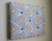 11x14 Memory Board Bow Holder Ribbon Board Bow Board Beige Cream Blue Fans