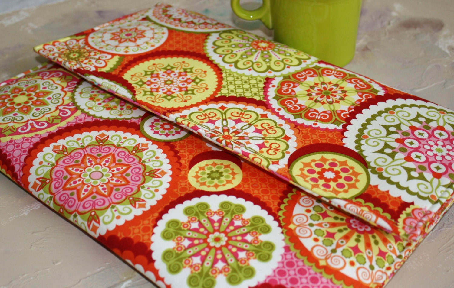 Macbook Envelope Case, Macbook Cover, Macbook Sleeve, Laptop Case, Laptop Sleeve, 13 or 11"  Macbook Case in Fruity Pop
