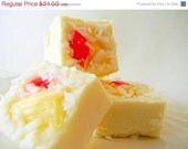 SALE Julie's Fudge - PINA COLADA - 12 Pieces (1lb)