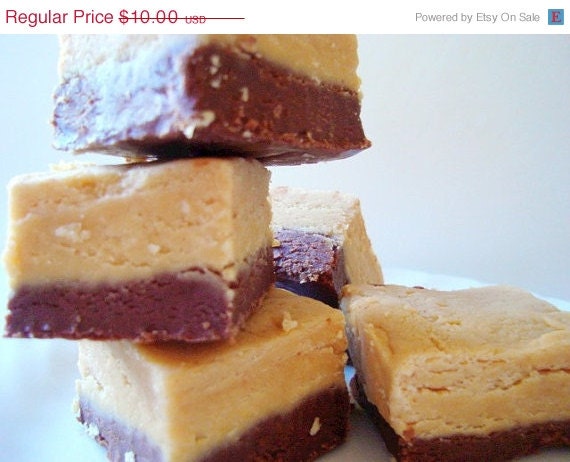 SALE Julie's Fudge - PEANUT Butter Cup - 6 Pieces - 1/2 pound