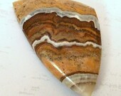Cabochon Caramel Lace Onyx Freeform