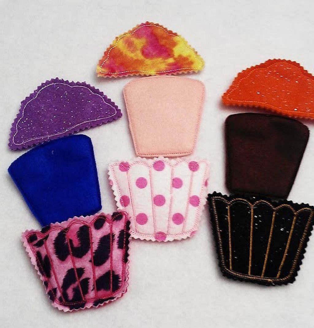SALE Play pretend felt food Cupcakes great for wonderful addition to your childs play kitchen