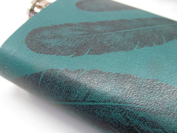 6 oz leather hip flask handprint free customization
