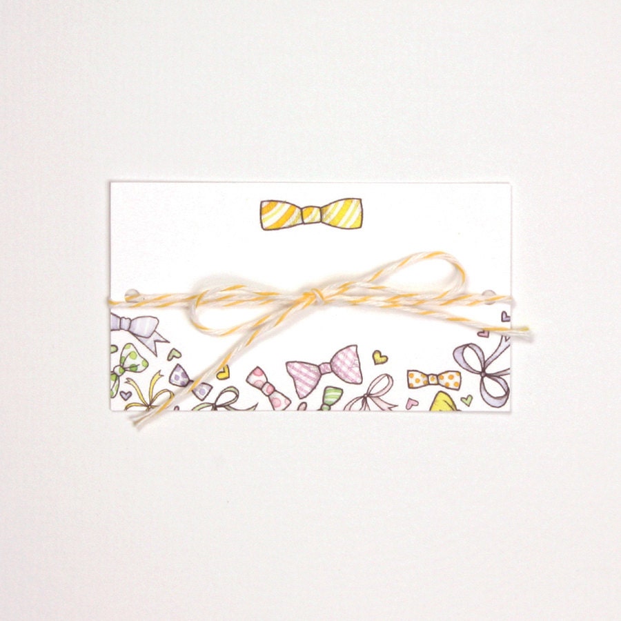 Bow Gift Tags