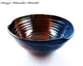 Modern pottery serving bowl, large, ceramic bowl, wedding gift - IN STOCK NO.29