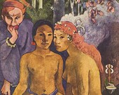 Contes Barbares by Gauguin - an Original 1954 Art Print