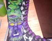 Choose Your Design Custom Painted Converse Style Boots