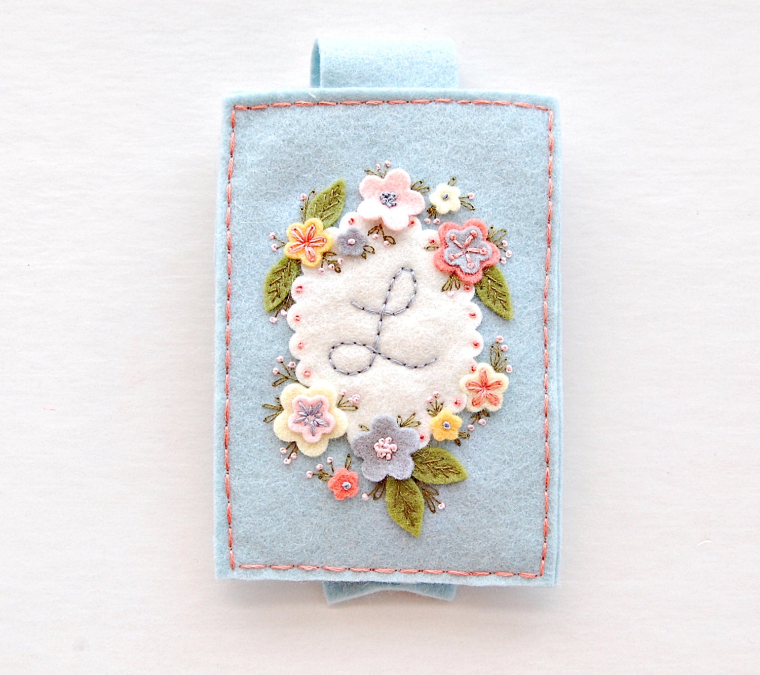 KIT   Cell Phone or Gadget Cover Embroidery Applique KIT