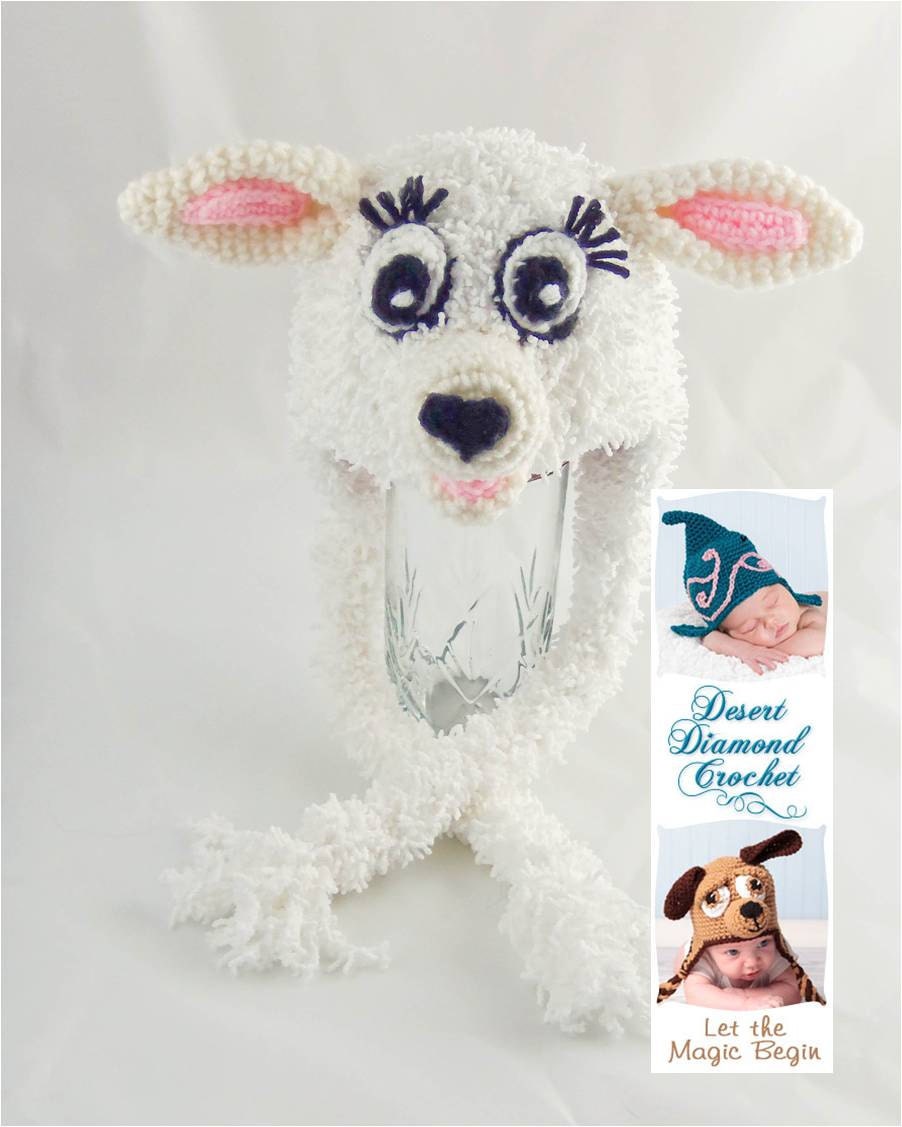 Crochet Pattern 080 - Little Lamb Hat