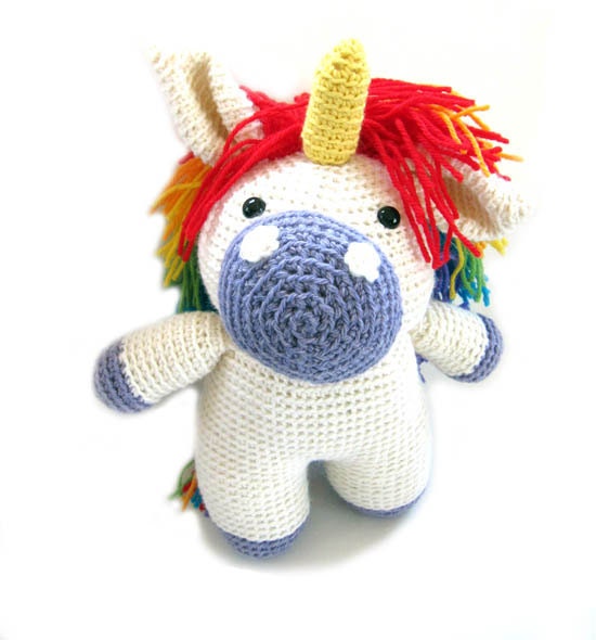 Amigurumi PATTERN: Unicorn -pdf-