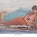 Modest Mermaid with Magnolia by Artist Vanda