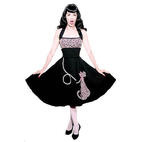 Purrrrfectly Pink Kitty-Cat Halter Dress... Meeeowww