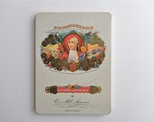 metal cigar box - super cool vintage