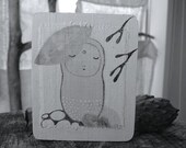 Wooden Block Mixed Media - Dedicated to Jizo Bodhisattva