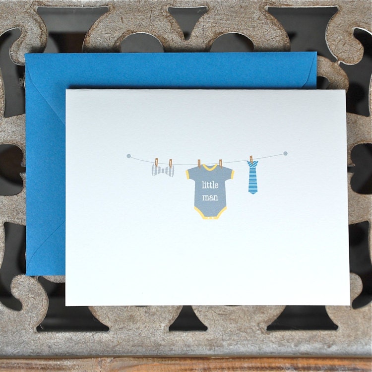Baby Thank You Cards . Baby Shower Thank You Cards . Baby Shower Thank You Notes . Thank You Cards Baby - Little Man