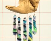 TINKLY WINKLER stained glass wind chime