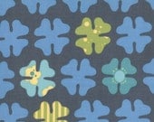TWILL Four Petals Water Just Wing It Fabric by Momo for Moda 32445-20T, 1 yard