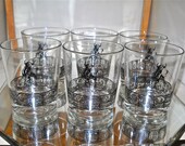 Set of 6 Schlitz Malt Liquor Glasses