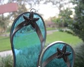 Starfish Flipflop Suncatcher